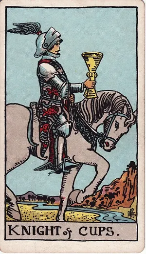 컵 나이트 타로 카드 (Knight of Cups)